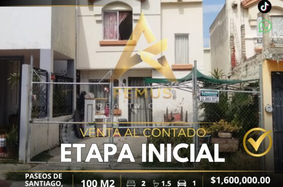 PASEOS DE SANTIAGO $ 640.000.00